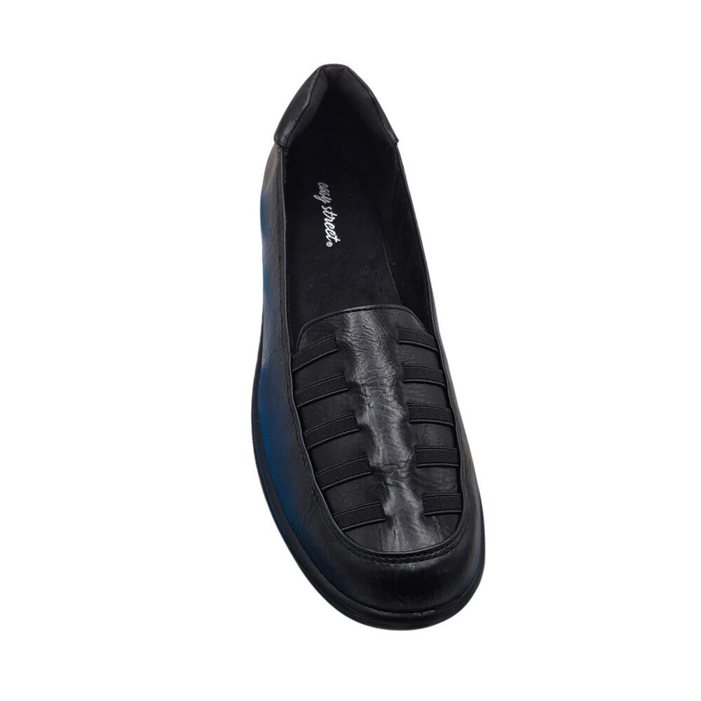 NEW Easy Street Genesis Women's Slip-On Loafer black Mules Clogs 11